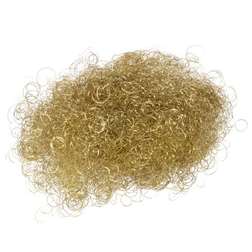 Premium lockigt guldglitter 50g köpa | Floristik24.se