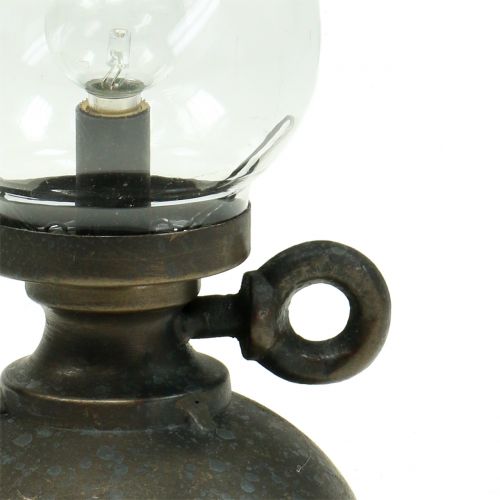 Floristik24 Dekorativ lampa vintage Ø10cm H20cm