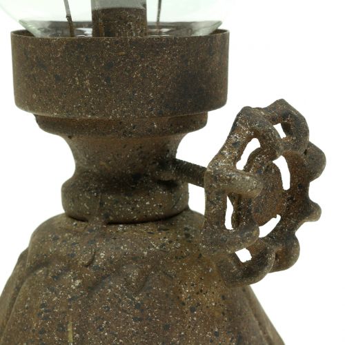 Dekorativ lampa antik Ø11,5cm H25cm | Floristik24.se