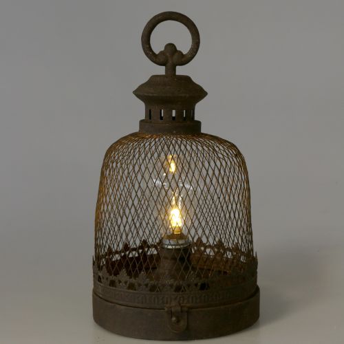 Floristik24 Dekorativ lampa antik Ø16cm H29.5cm