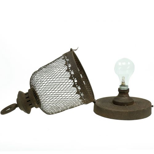 Floristik24 Dekorativ lampa antik Ø16cm H29.5cm