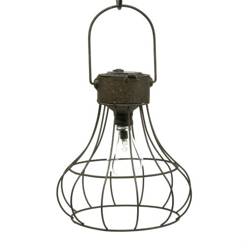 Floristik24 Dekorativ lampa Sol Ø23,5cm H24cm
