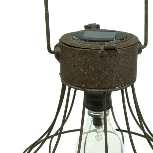 Floristik24 Dekorativ lampa Sol Ø23,5cm H24cm