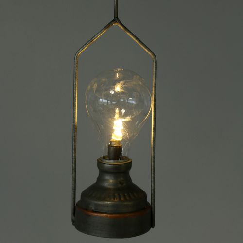 Floristik24 Dekorativ lampa med krok Ø7cm H39cm