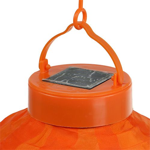 Floristik24 Lampion LED med solenergi 20cm orange
