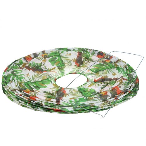 Floristik24 Papperslykta med djungelmotiv Ø40cm