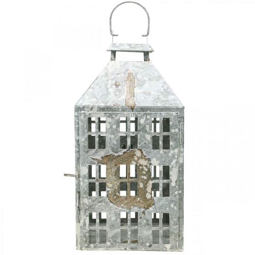 Artikel Vintage dekorativ lykta metall ljushus Shabby Chic H35cm