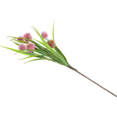 Artikel Konstgjorda blommor bollblomma allium prydnadslök konstgjord rosa 45cm