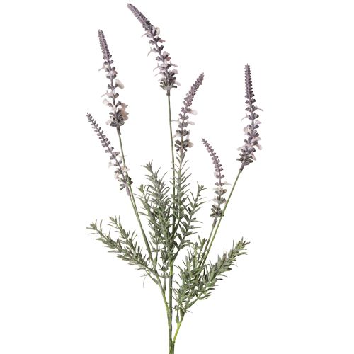 Floristik24 Lavendel dekoration med blommor konstgjord blomma på lång stjälk 82cm 3st