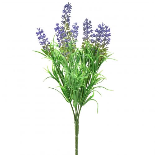 Floristik24 Konstgjord lavendel Dekorativa lavendelgrenar Pick Lila 33cm