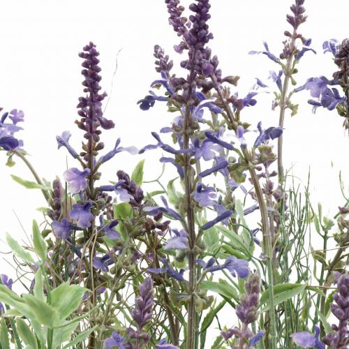 Floristik24 Lavendel skål konstgjord lavendel silke blommor falska växter