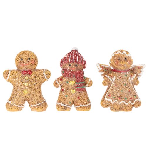 Konstgjord pepparkaksgubbe