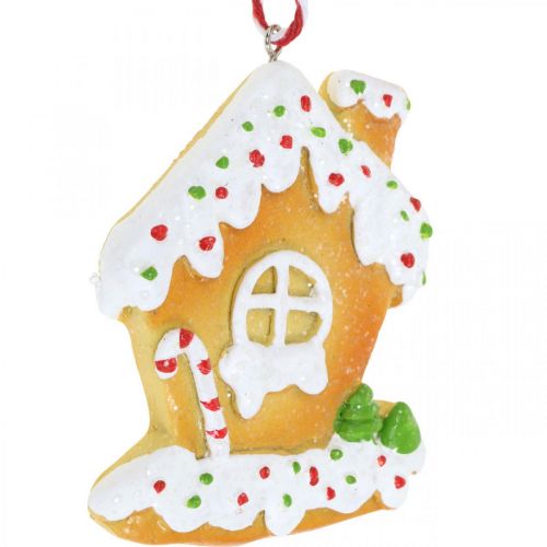 Artikel Krispiga hus Julgranspynt pepparkakshus H9cm 3 st