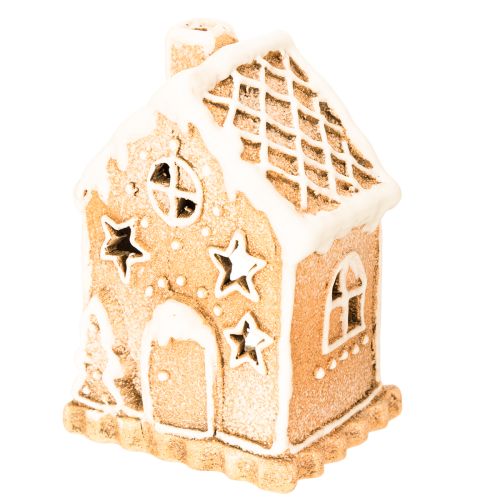 Pepparkakshusljushållare för stående och dekoration, 13 cm | Floristik24.se