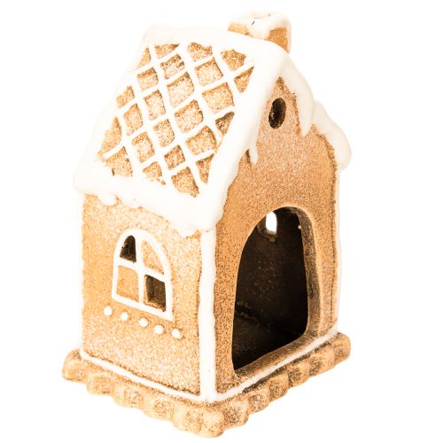 Pepparkakshusljushållare för stående och dekoration, 13 cm | Floristik24.se