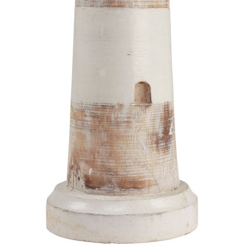 Floristik24 Fyrdekor maritim dekoration trä naturvit 58cm