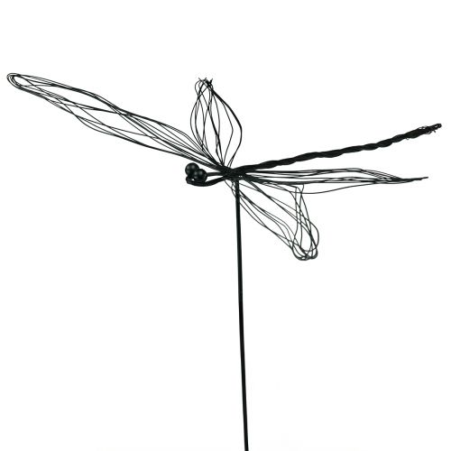 Floristik24 Dragonfly metall figur blomplugg B28cm 2st