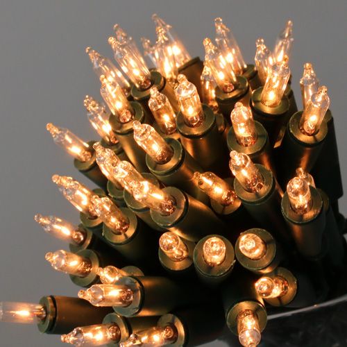 Floristik24 Lätt kedja mini 20 3m för inuti grönt, varmt vitt