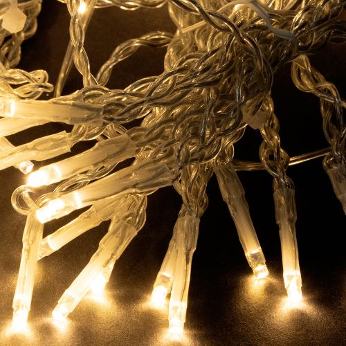 Artikel Ljusridå 120 LED-ljusslingor varmvita 100×180 cm