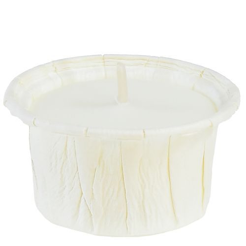 Floristik24 Light.one papper värmeljus naturplastfri vegansk 12 st