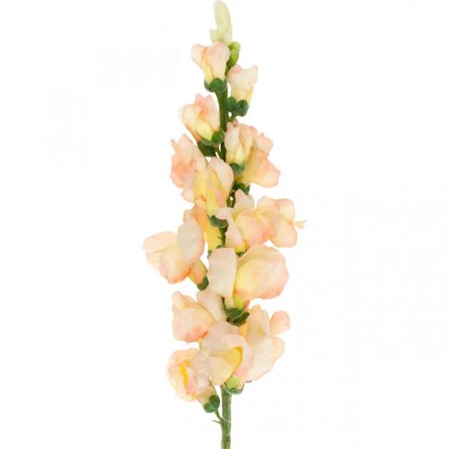 Artikel Snapdragon Artificiell Blomma Siden Blomma Snapdragons Rosa Kräm L92cm