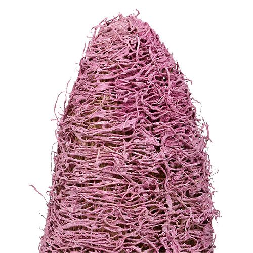 Artikel Loofa på pinne stor rosa, ljung 8cm - 30cm 25p