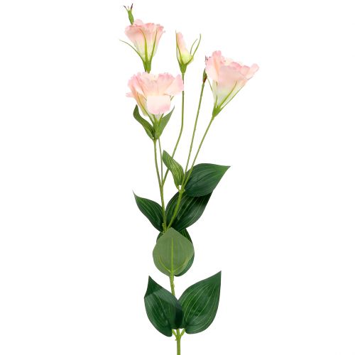 Floristik24 Lysianthus konstgjord rosa 87,5cm