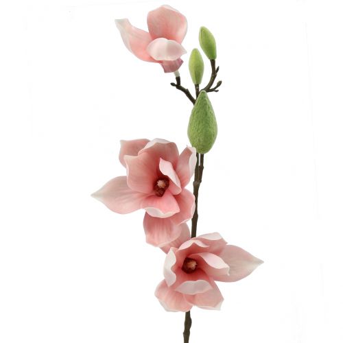 Floristik24 Konstgjord magnolia ljusrosa 70cm