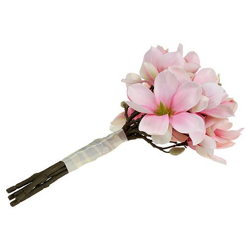 Floristik24 Magnolia bunt rosa 40cm 5st