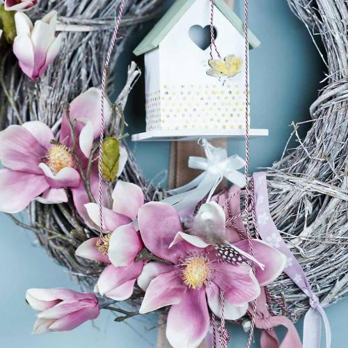 Floristik24 Magnolia gren violett 110cm 1 st