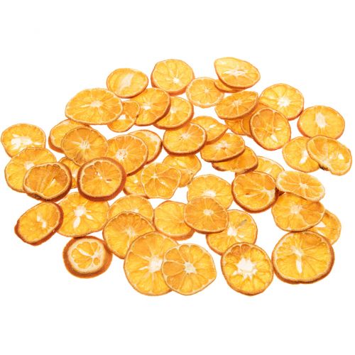 Floristik24 Mandarinskivor torkad naturlig juldekoration 500g