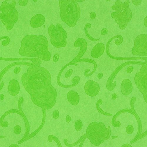 Artikel Manschettpapper grönt med mönster 25cm 100m