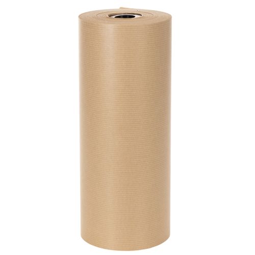 Naturligt kraftpapper manschettpapper i rulle 25 cm 100 m dekorativt papper | Floristik24.se