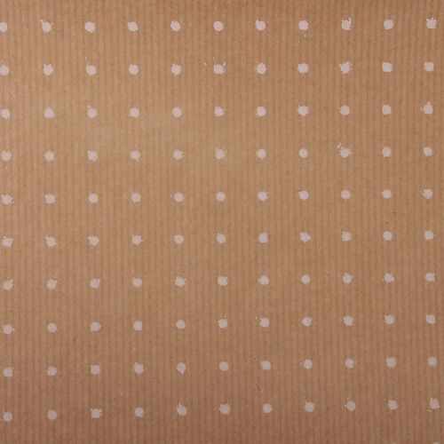 Manschettpapper silkespapper naturliga prickar 25cm 100m