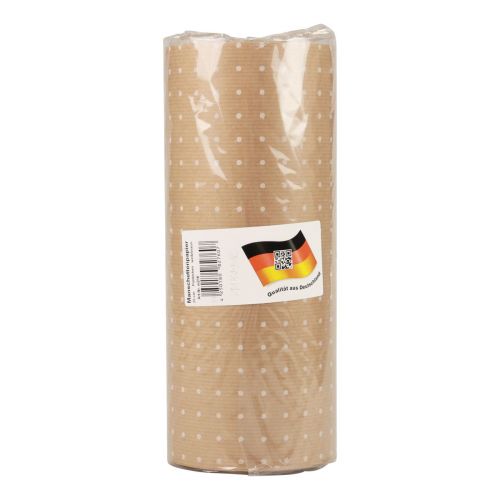 Artikel Manschettpapper silkespapper naturliga prickar 25cm 100m