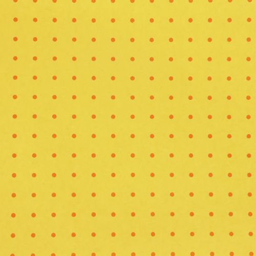 Floristik24 Manschettpapper silkespapper gula prickar 25cm 100m