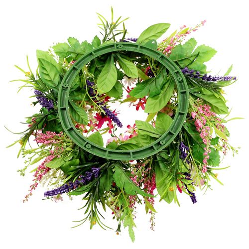 Floristik24 Marguerite krans med lavendelrosa Ø28cm