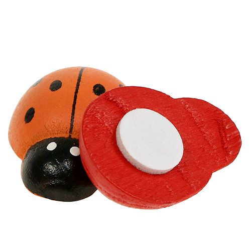 Artikel Nyckelpigor färgglada 2,5cm 60 st