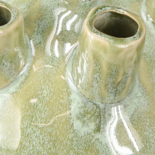 Artikel Maritim Dekor Vas Coral Design Ljusgrön Ø14,5cm H14cm