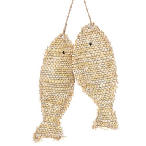 Nautiskt hängande dekorationshänge, dekorativ fisk för upphängning, H32cm köpa | Floristik24.se