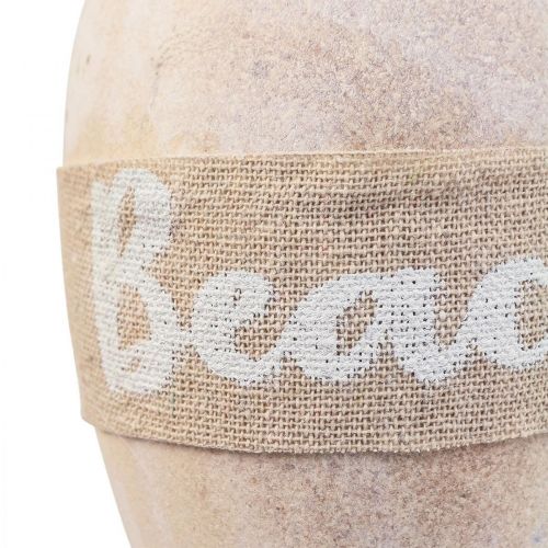 Floristik24 Maritim dekorationsboj, hängande dekorationsboj “Beach” 27×8,5cm