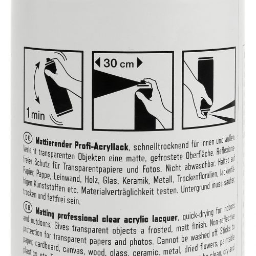 Floristik24 Matt spray professional akrylfärg 400ml