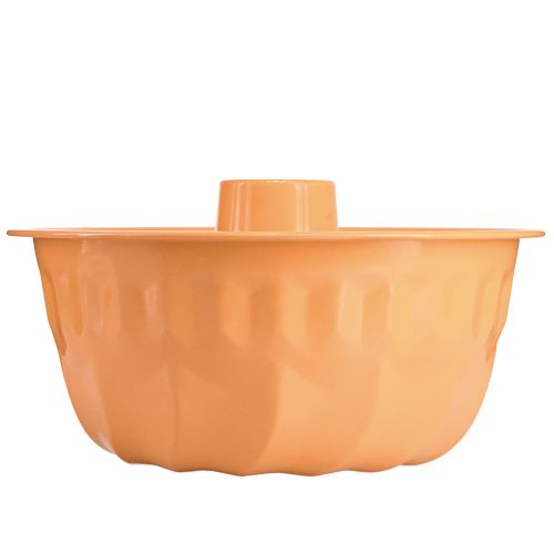 Artikel Metall dekorativ bakform Gugelhupf orange Ø23cm H12cm