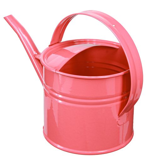 Artikel Vattenkanna i metall dekorativ rosa blomkruka 28x13x17cm 1,25l