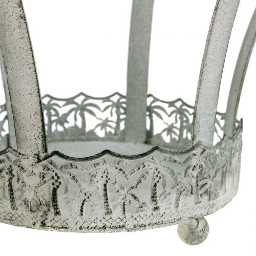 Floristik24 Metallkrona för dekoration Ø20,5cm H26cm