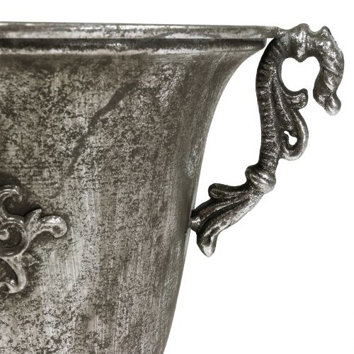 Floristik24 Kopp i antikt metall Ø20,0cm H30cm