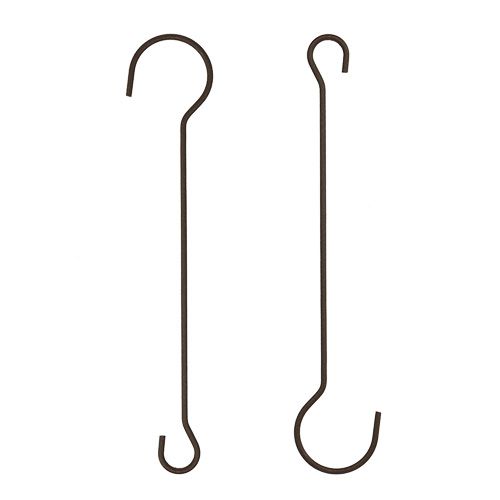 Artikel Metallkrok 15cm brun 12 st