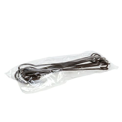 Artikel Metallkrok 15cm brun 12 st