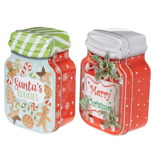 Metallkakform med julmotiv i