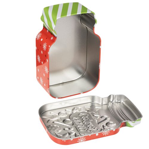 Metallkakform med julmotiv i